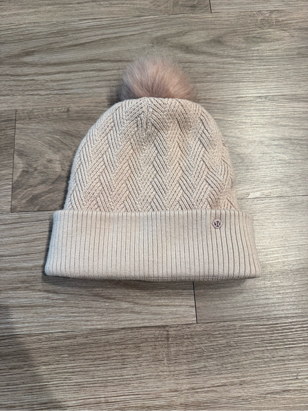 lululemon athletica Blush Knit Beanie with Pom